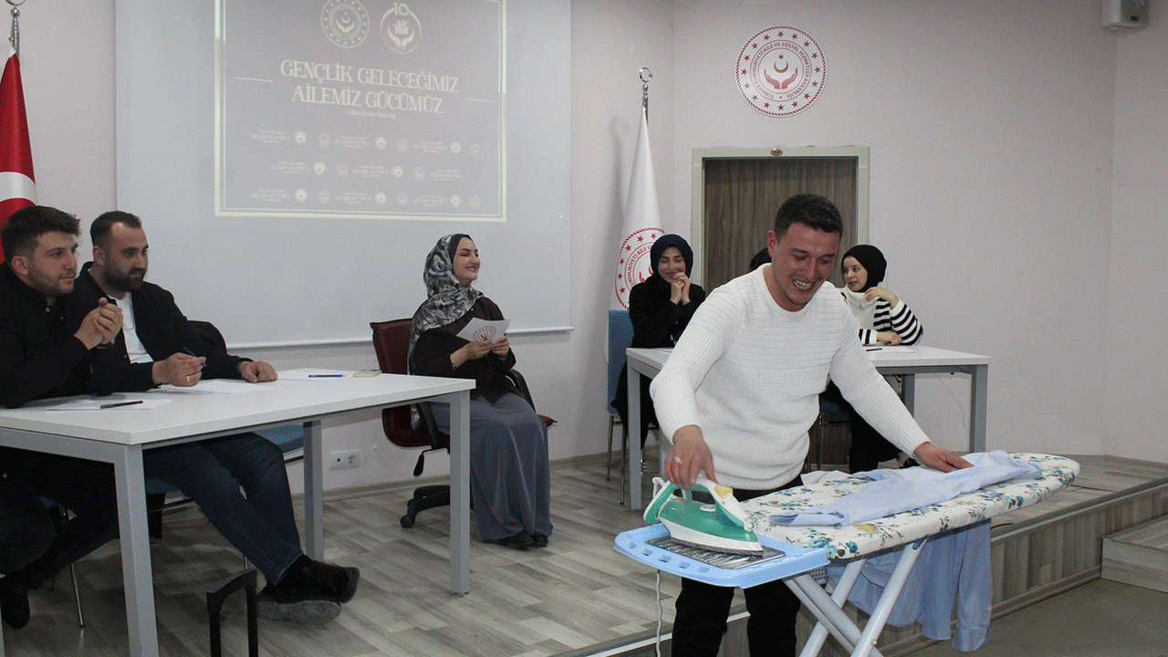 Bayburt’ta genç çiftlere aile temalı etkinlik düzenlendi