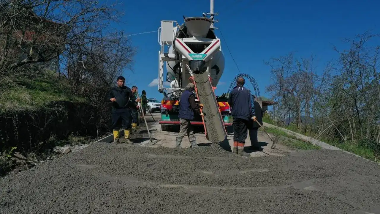 Ordu’da yıllardır beklenen yol çalışması başladı