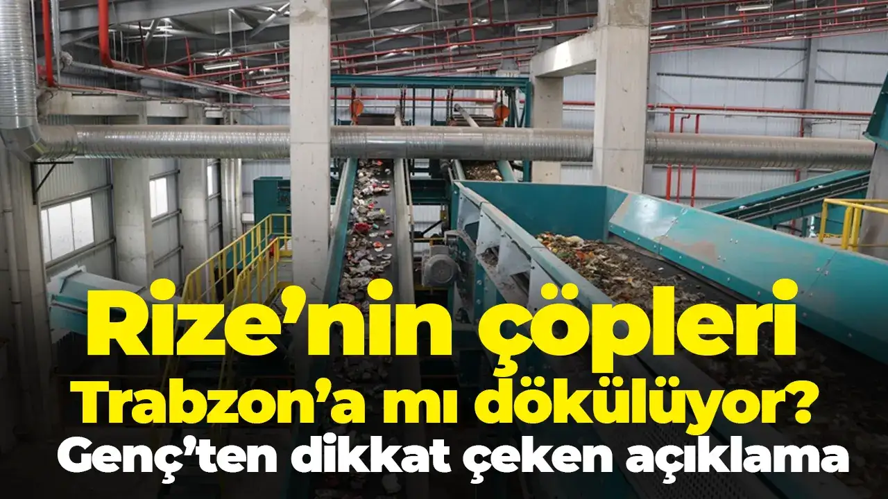 Rize’nin çöpleri Trabzon’a mı dökülüyor? Genç’ten dikkat çeken açıklama