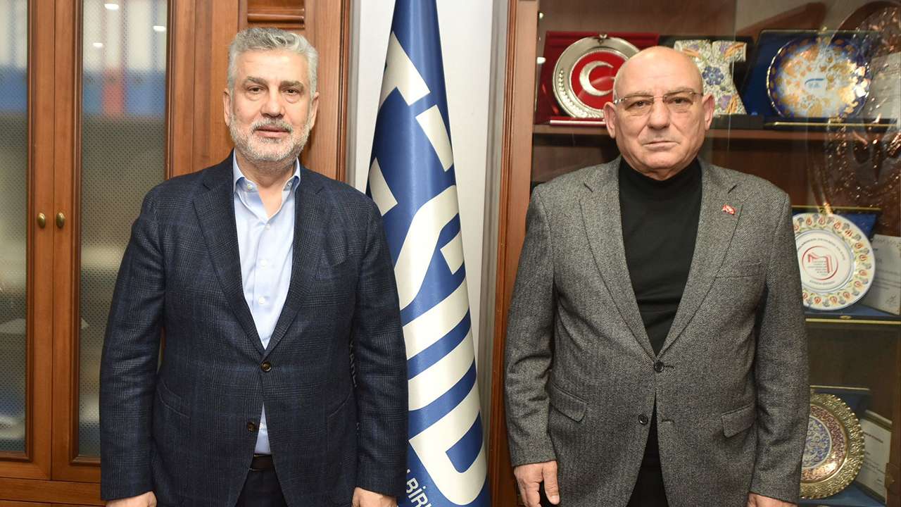 AK Parti Trabzon Milletvekili Büyükaydın TESOB Başkanı Metin Kara’yı ziyaret etti