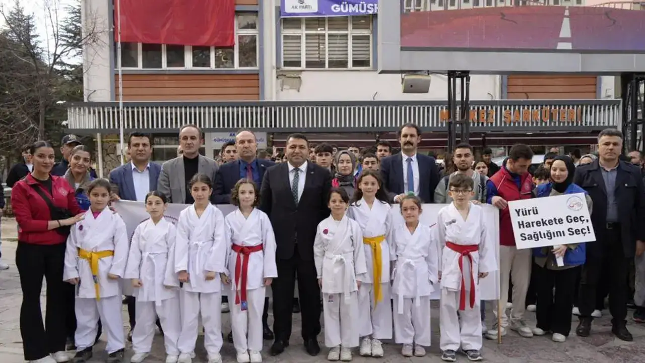 Gümüşhane’de Dünya Sağlık Günü’nde obeziteye karşı yürüyüş