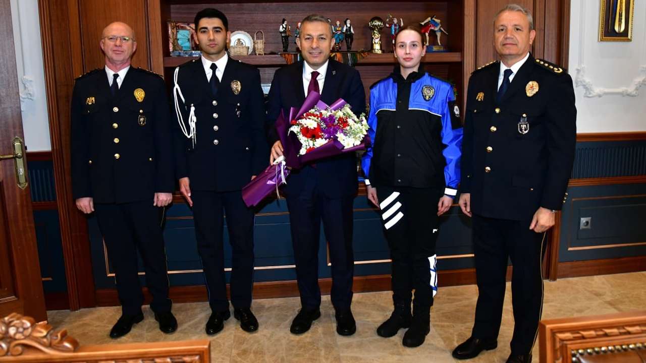 Trabzon Valiliği’nden Polis Haftası paylaşımı: Vali Şahin’i ziyaret ettiler