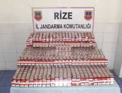 Turistten kaçak sigara ve alkol