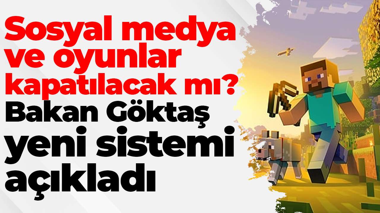 Bakan Göktaş Çankaya Köşkü'nde açıkladı: Oyunları kapatmak gibi bir gündemimiz yok