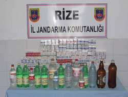 Gürcü kişinin arabasından...