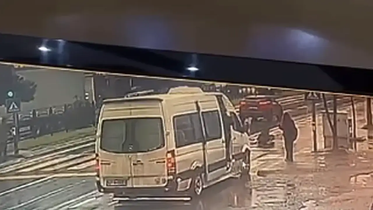 Akçaabat’ta korkutan anlar: Yayaya araç çarptı