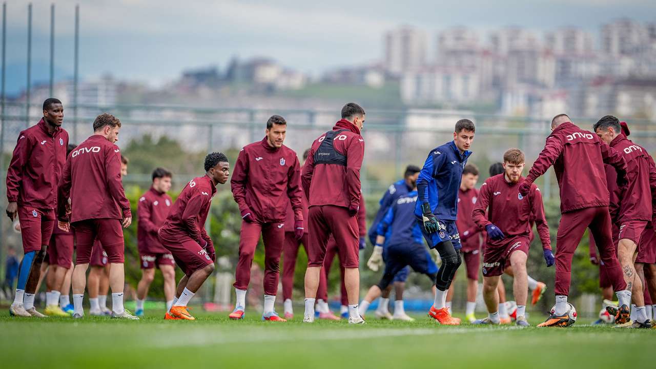 Trabzonspor’dan Alanya hazırlıkları tam gaz devam ediyor! Son hazırlık yarın