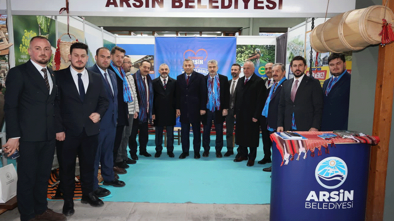 Başkentte Arsin standına yoğun ilgi