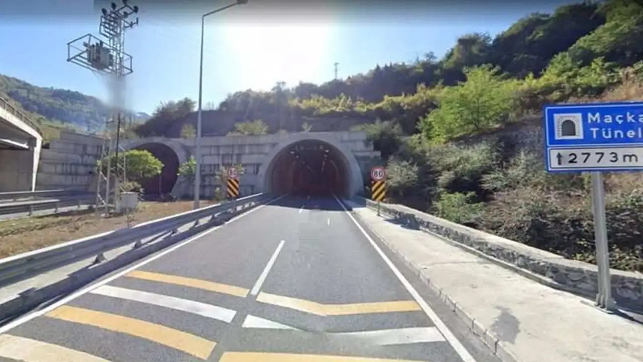 Trabzon’da Zigana Tüneli’nde bakım: Trafik tek şeride düştü