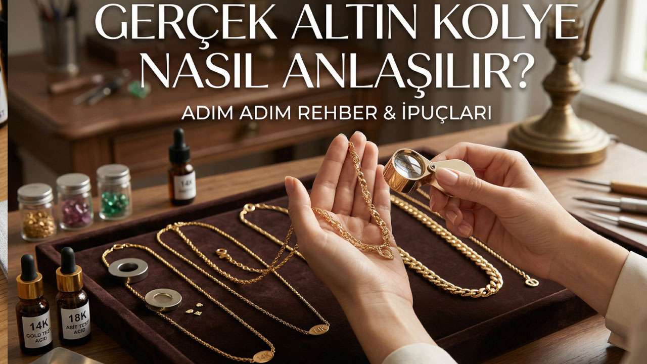 Gerçek Altın Kolye Nasıl Anlaşılır?