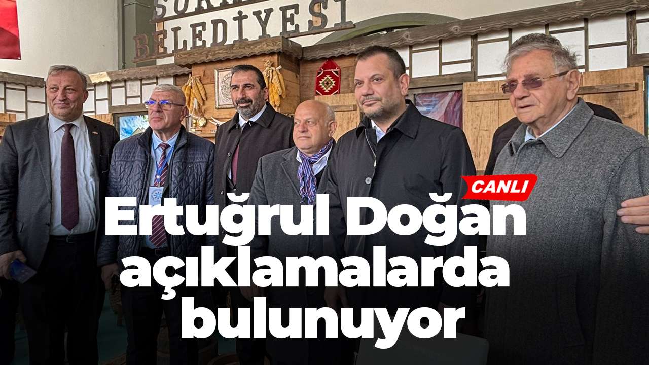 Ankara Trabzon Günleri'nde Trabzonspor Başkanı Ertuğrul Doğan açıklamalarda bulunuyor