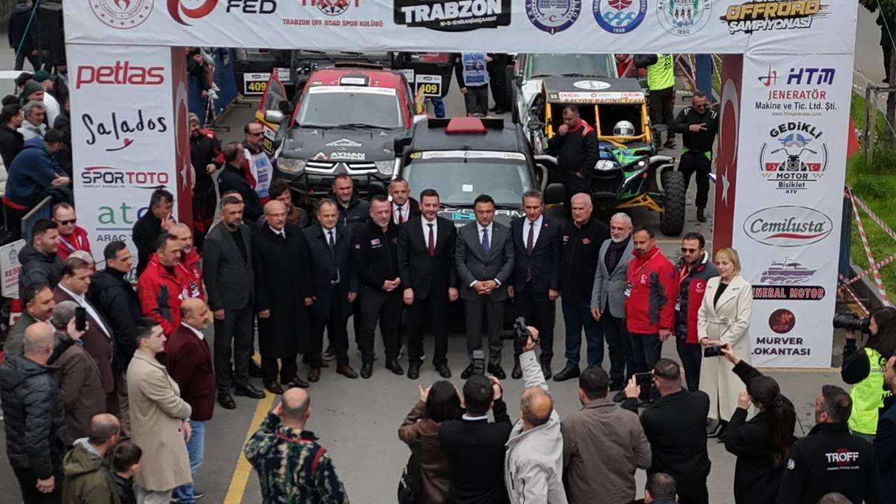 Trabzon’da Off-Road Şampiyonası 44 sporcuyla başladı