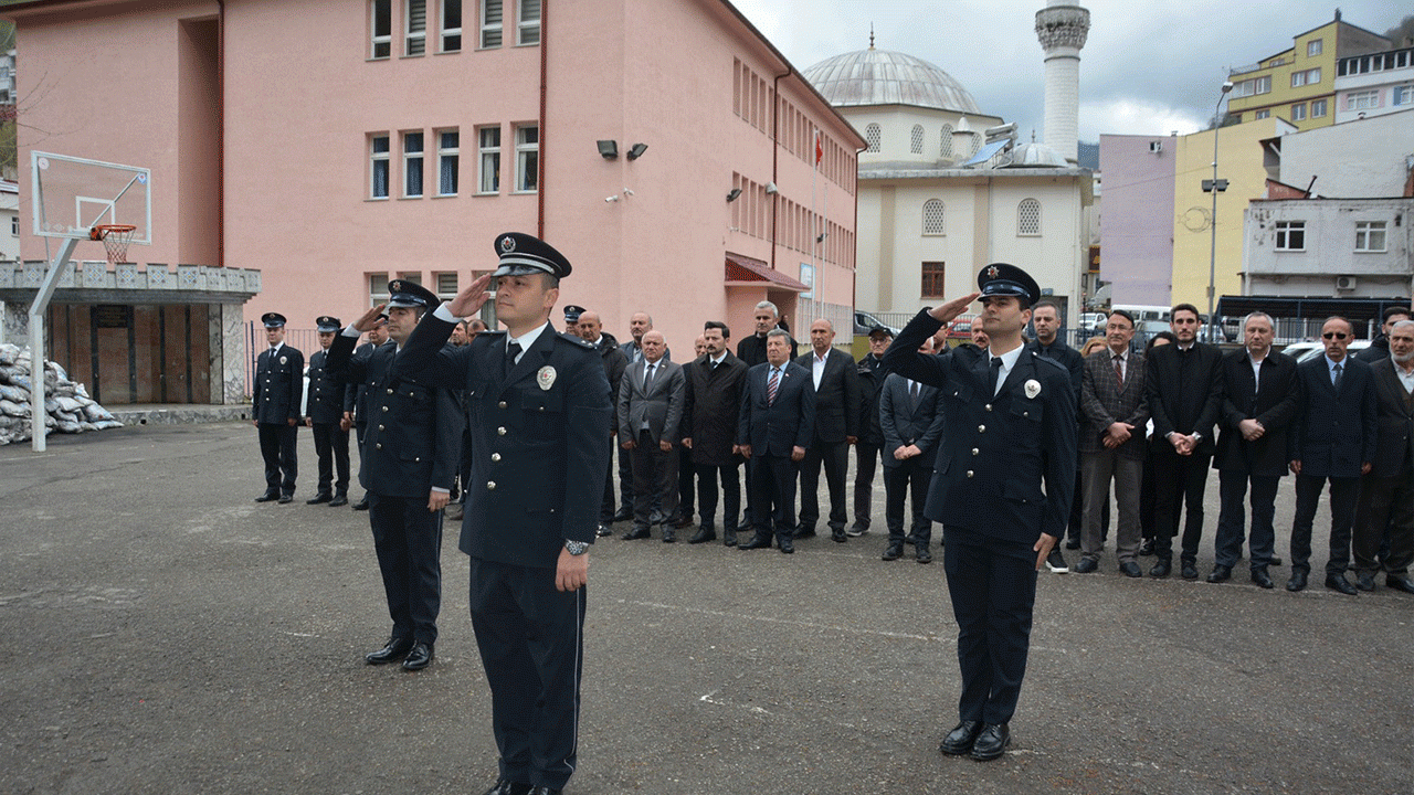 Şalpazarı'nda Türk Polis Teşkilatının 181. kuruluş yılı kutlandı
