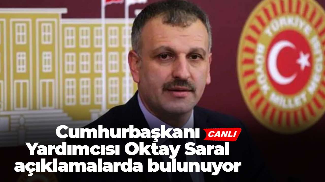Ankara Trabzon Günleri’nde Cumhurbaşkanı Başdanışmanı Oktay Saral açıklamalarda bulunuyor