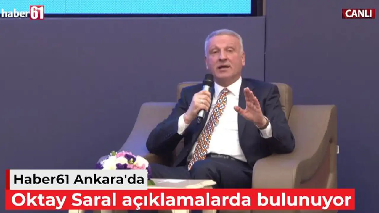 Oktay Saral 61 Sohbet'in konuğu oldu: "Erdoğan Trabzon'a özel önem veriyor"