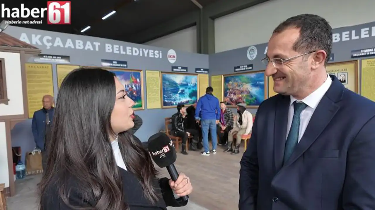 Başkan Ekim Haber61'e konuştu: "Soğuğa rağmen kalabalık”