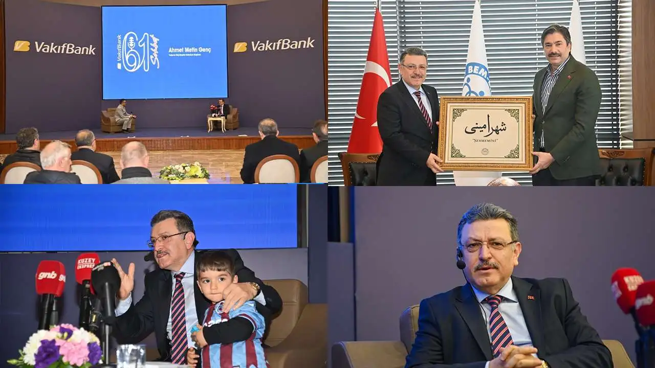 Trabzon heyeti Ankara'da: Başkan Genç'in yoğun temposu