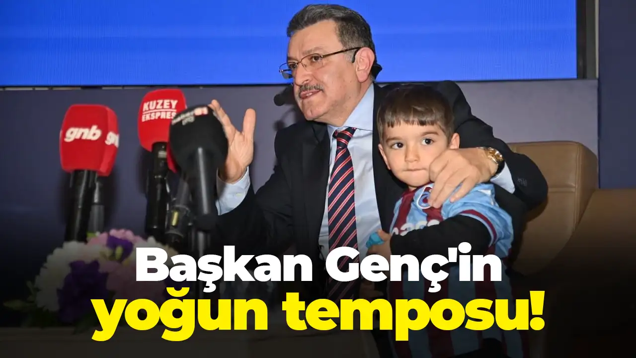 Trabzon heyeti Ankara'da: Başkan Genç'in yoğun temposu