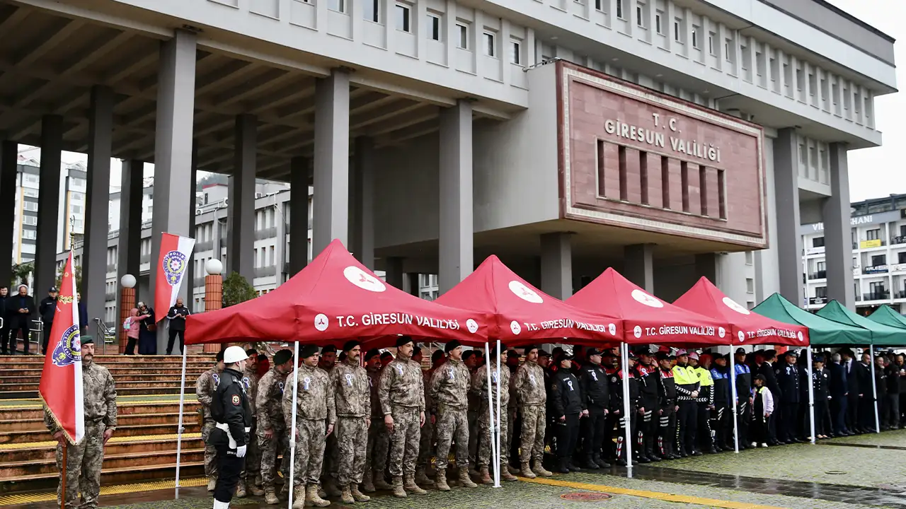 Karadeniz’de polis teşkilatının 181. yılı törenlerle kutlandı