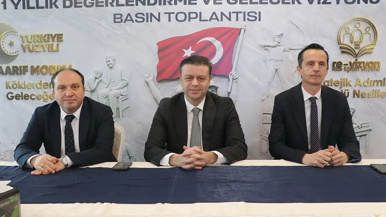 Rize’de eğitimde yeni dönem: Vizyon ve projeler açıklandı