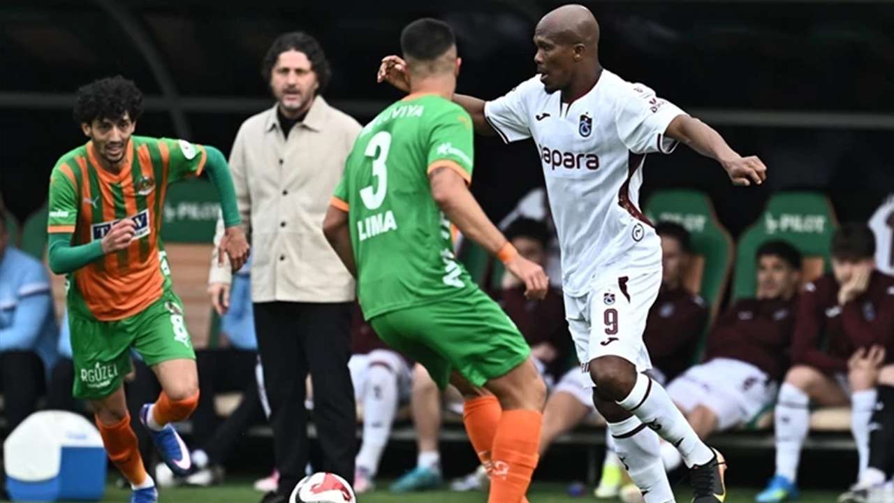 Trabzonspor Alanya'da durdu: Galibiyet serisi Akdeniz’de kesildi