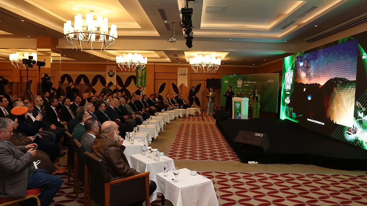 Rize’de Kaçkar Turizm Fuarı için lansman gerçekleştirildi