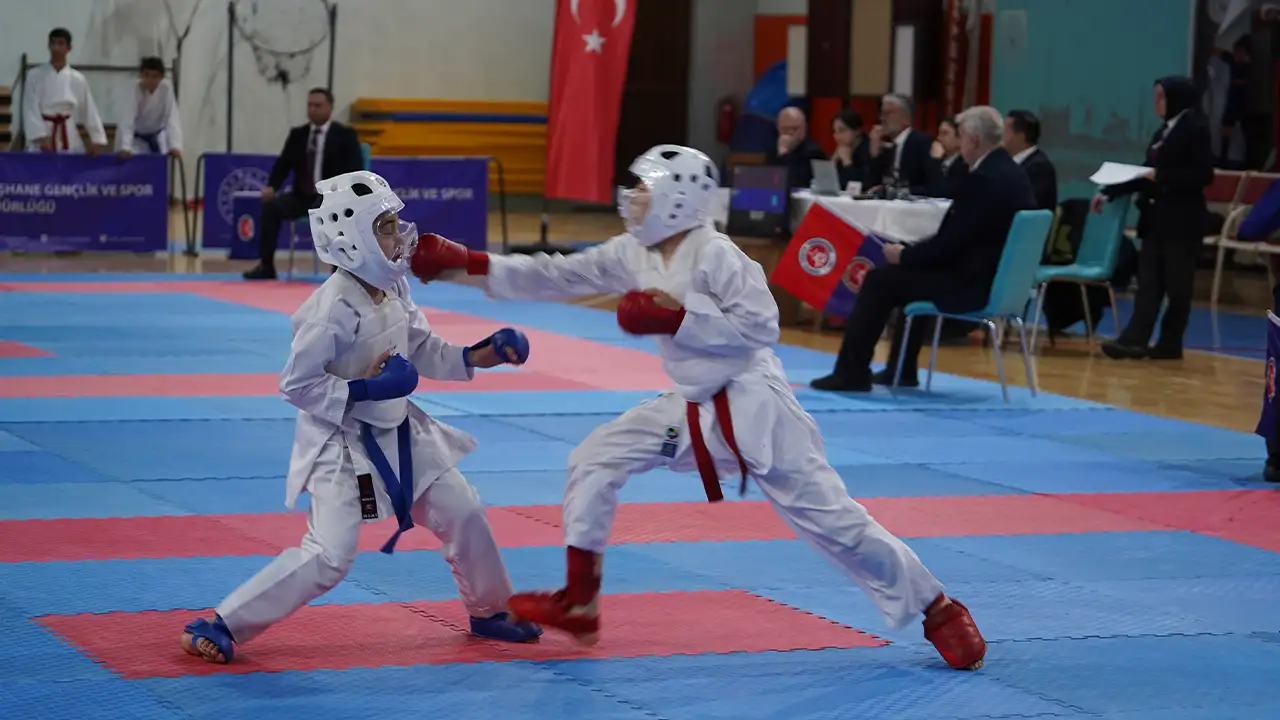 Gümüşhane’de karate heyecanı: 250 sporcu tatamiye çıktı
