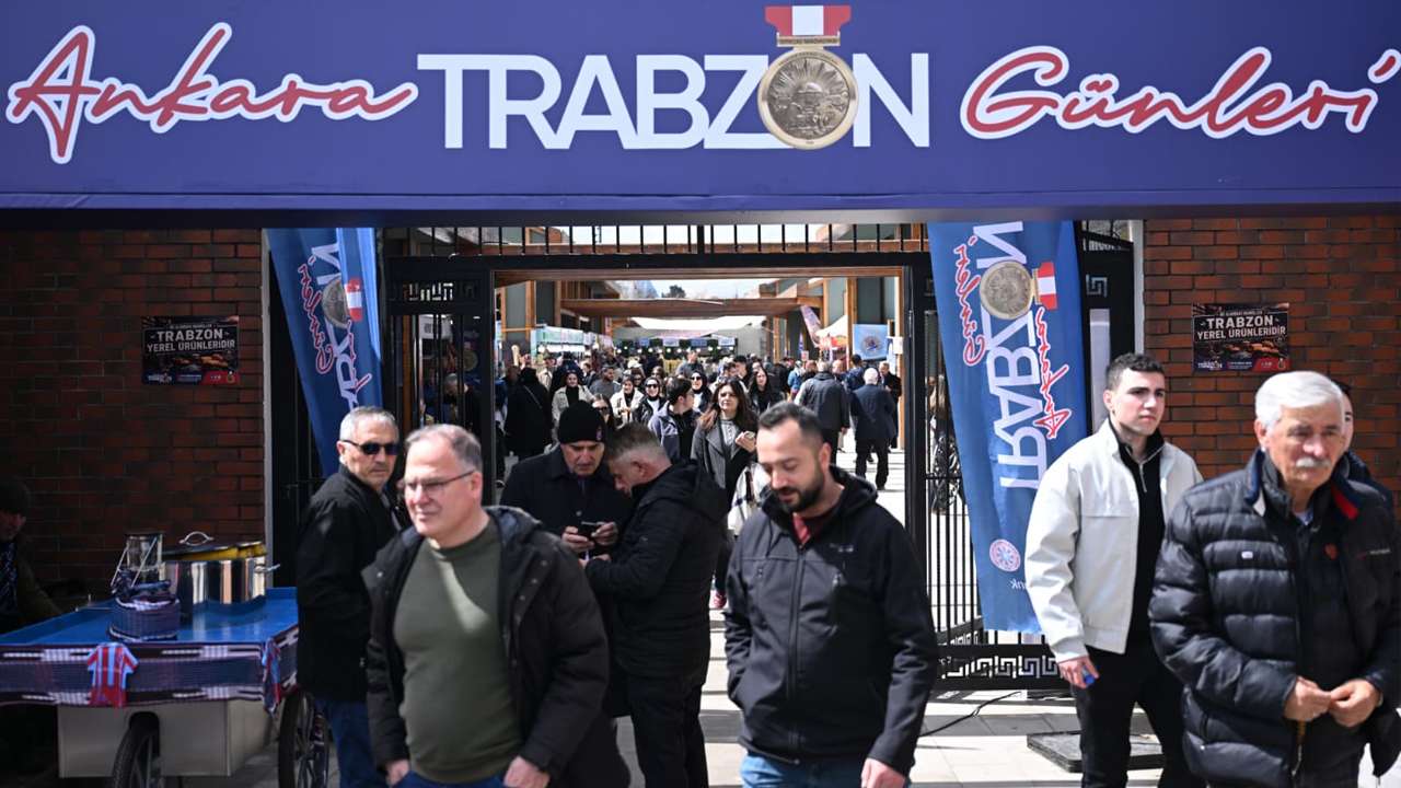 Ankara’daki Trabzon Günleri’ne insan seli