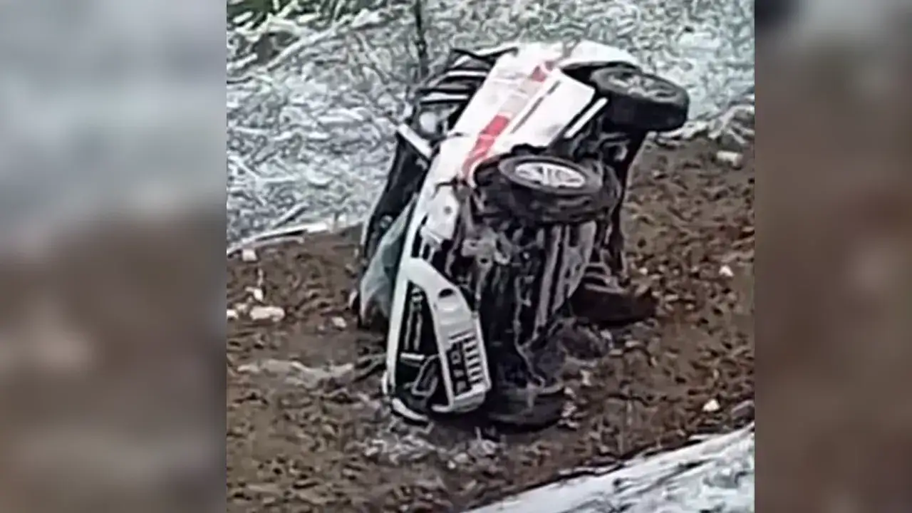 Artvin’de ambulans uçuruma yuvarlandı: 1 ölü, 4 yaralı