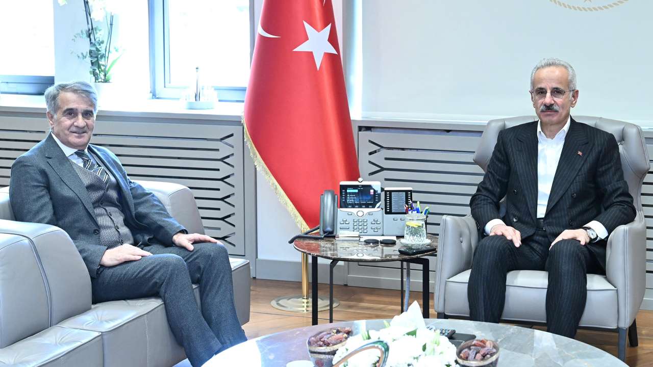 Şenol Güneş’ten Bakan Uraloğlu’na ziyaret