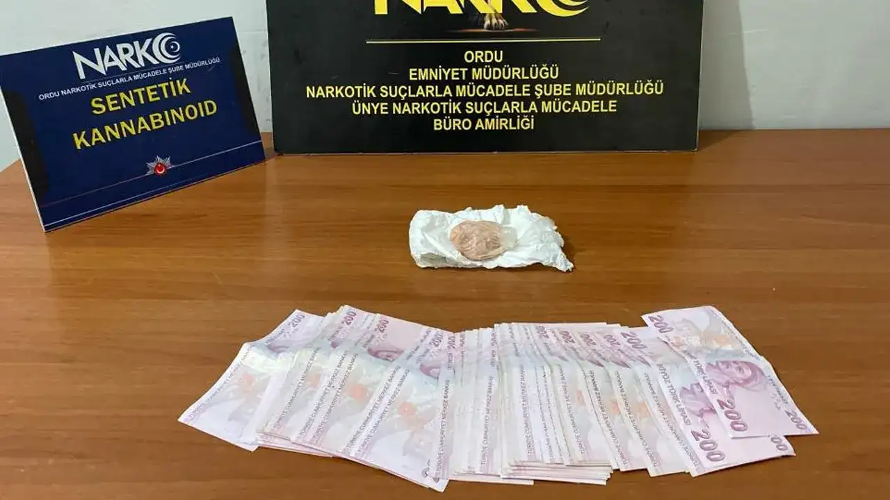 Ordu’da uyuşturucu operasyonu: 3 kişi tutuklandı