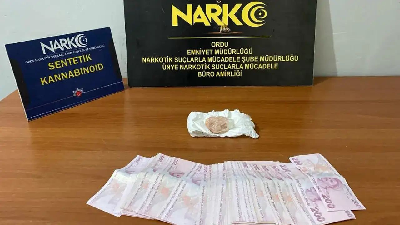 Ordu’da uyuşturucu operasyonu: 3 kişi tutuklandı