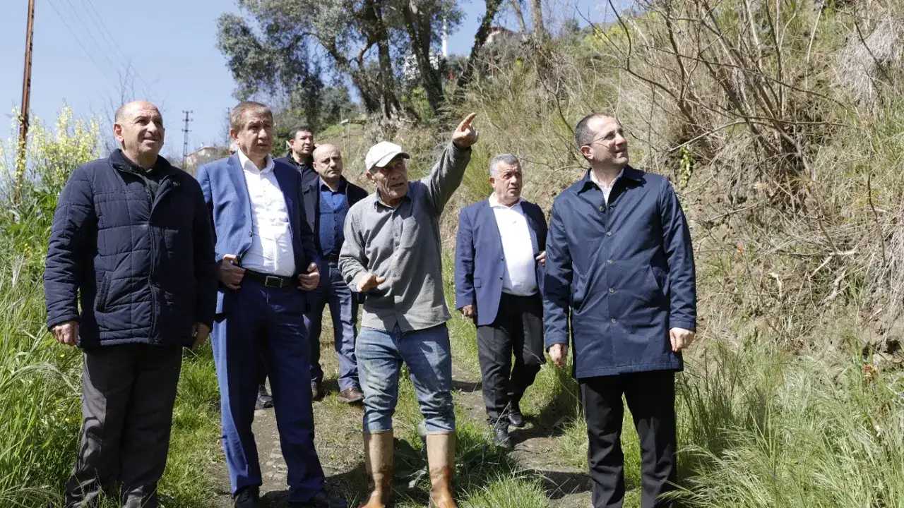 Akçaabat’ta altyapı hamlesi: Mengendere Sokak’ta inceleme yapıldı