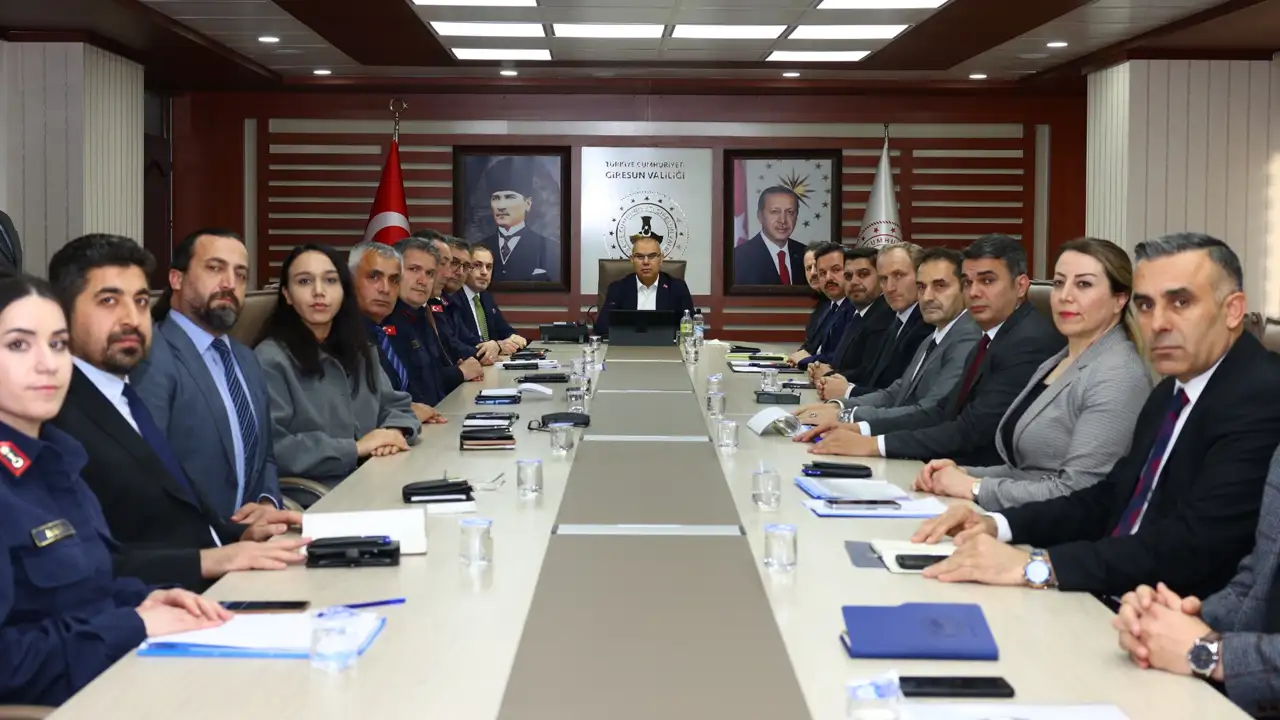 Giresun’da okul güvenliği masaya yatırıldı