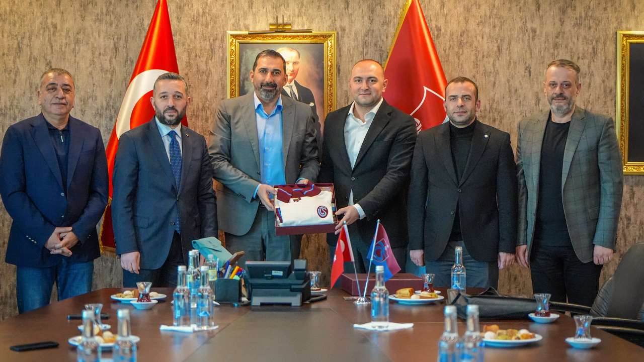 TÜGVA Genel Başkan Yardımcısı Muhammet Orhan’dan Trabzonspor'a ziyaret