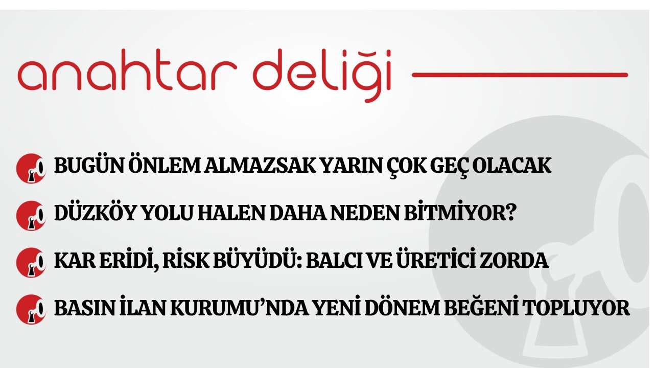 Anahtar Deliği 17.04.2026 - BUGÜN ÖNLEM ALMAZSAK YARIN ÇOK GEÇ OLACAK!