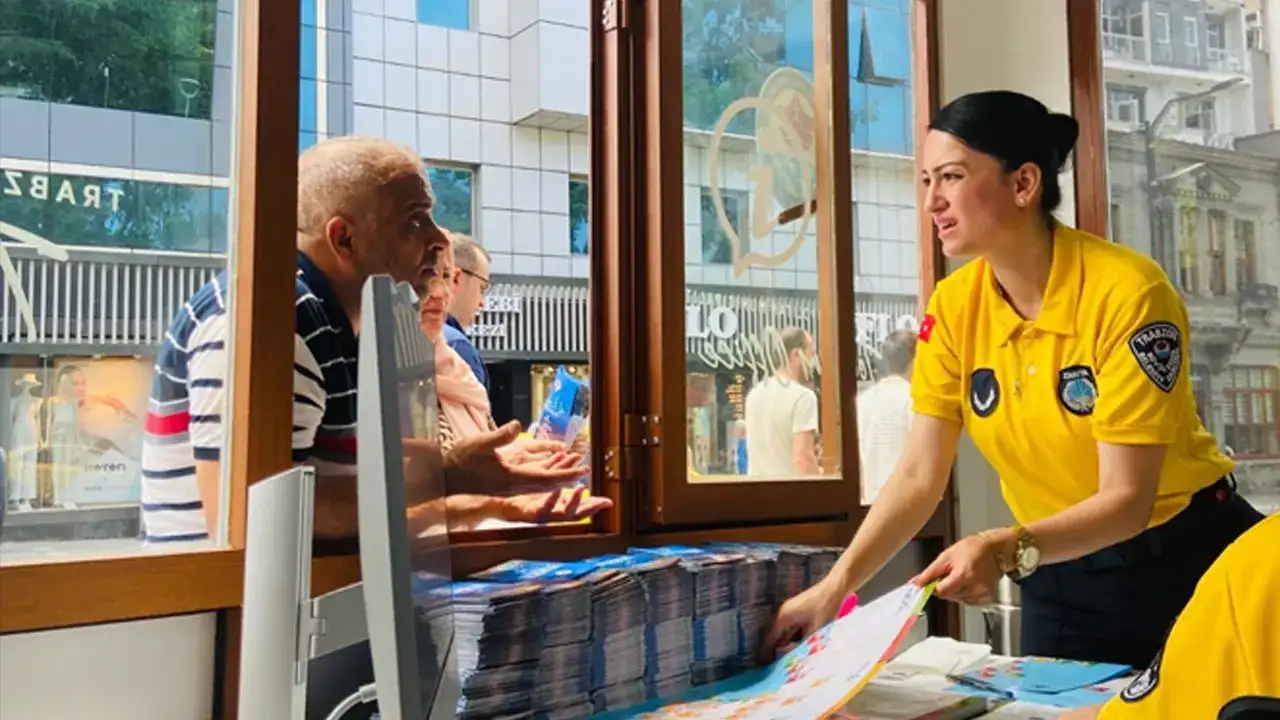 Trabzon’da turizm zabıta ofislerinden 28 bin kişiye hizmet