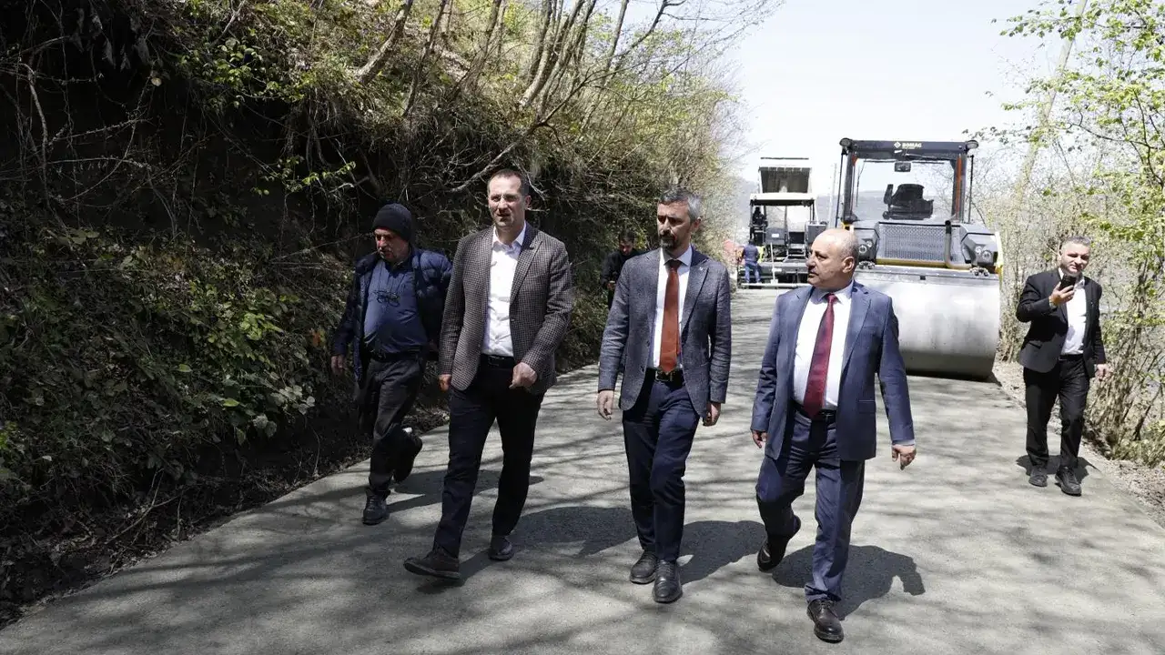 Akçaabat’ta çalışmalar sürüyor: Başkan Ekim sahada inceleme yaptı