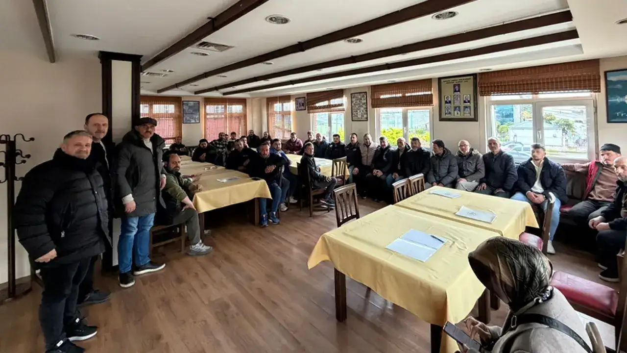 Trabzon Toptancı Hali’nde hijyen seferberliği: Esnafa eğitim verildi