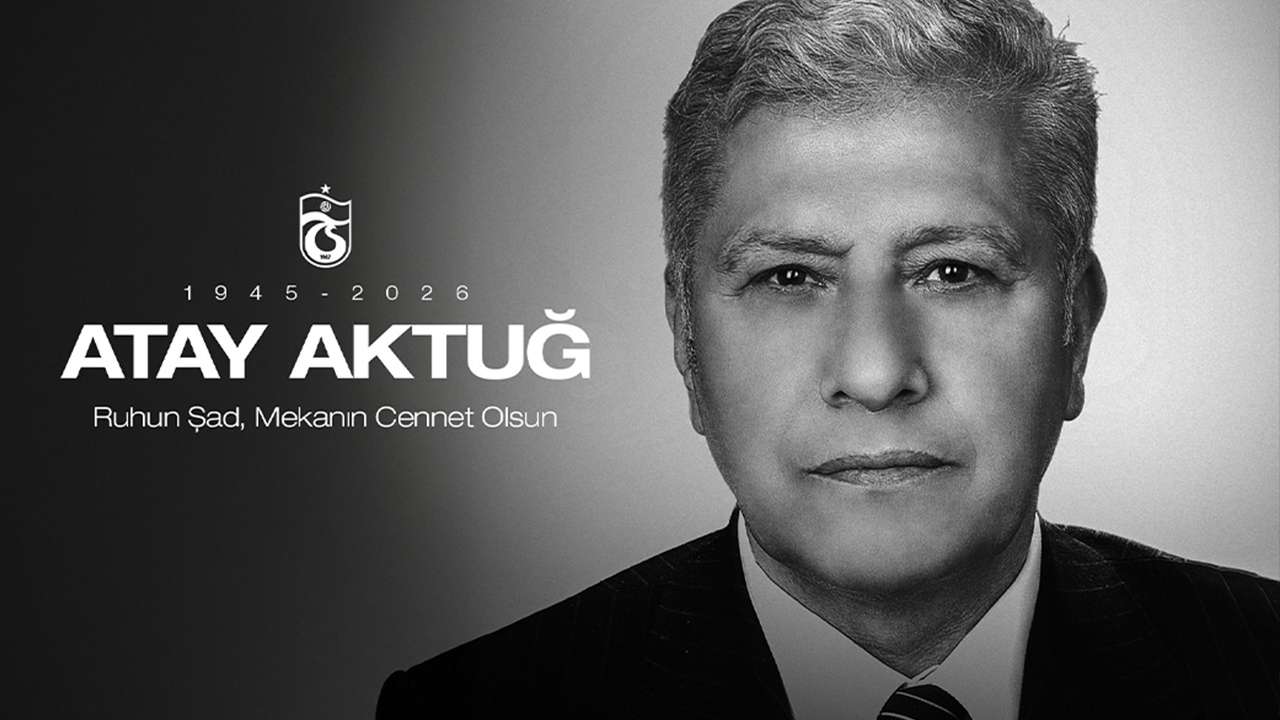 Trabzonspor’dan Taziye Mesajı:Eski başkan Atay Aktuğ vefat etti