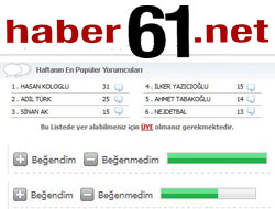 Yorumcular birileri sizi gözetliyor!
