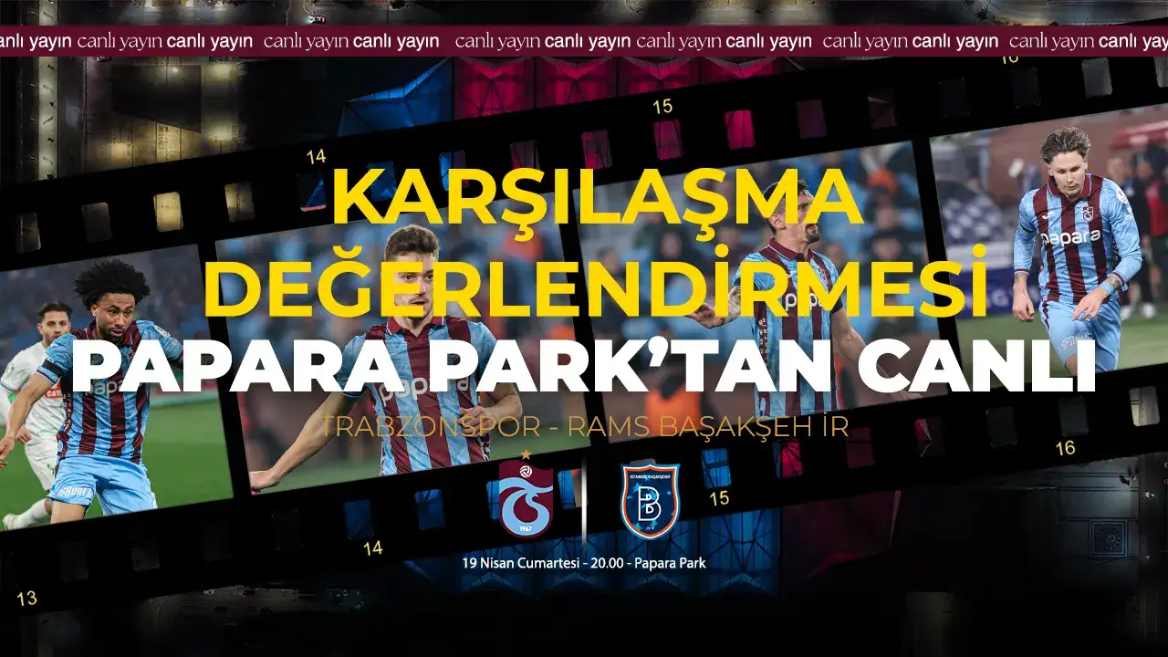 Trabzonspor-Rams Başakşehir maç sonu Papara Park önü - CANLI YAYIN