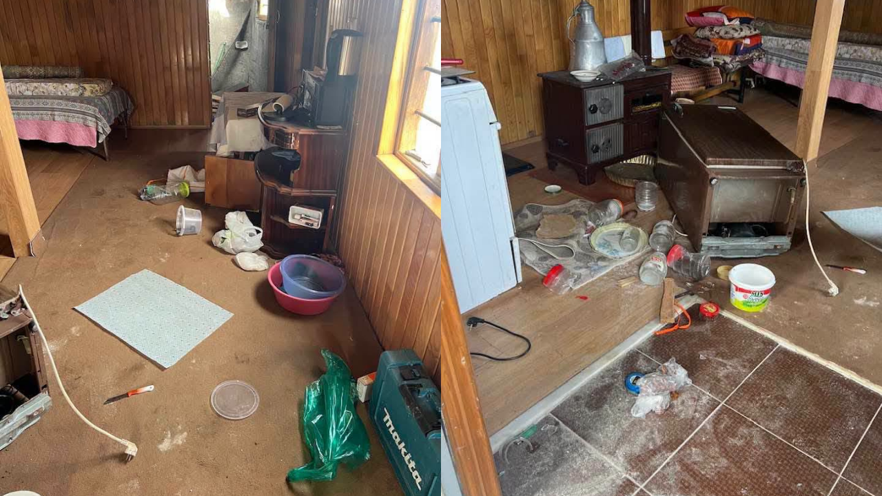 Şalpazarı’nda yayla evlerini ayılar talan etti