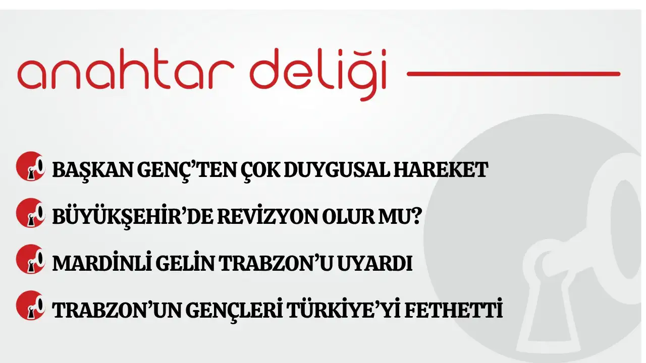 Anahtar Deliği 20.04.2026 - Büyükşehir'de revizyon olur mu?