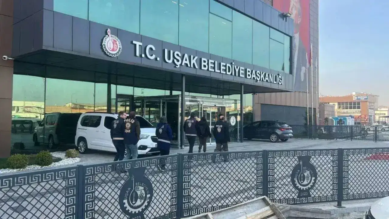 Uşak Belediyesi soruşturmasında ikinci dalga: 25 gözaltı