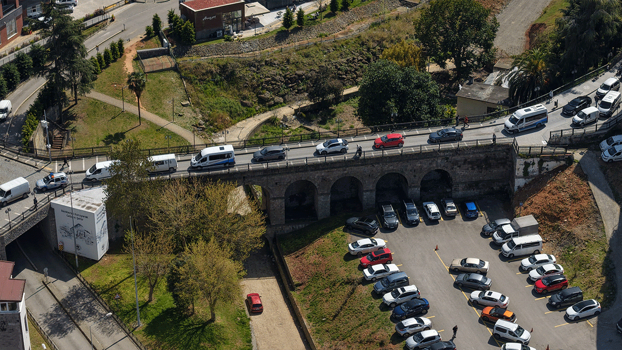 Trabzon'un simge köprüsünde Roma'dan kalan miras incelenecek