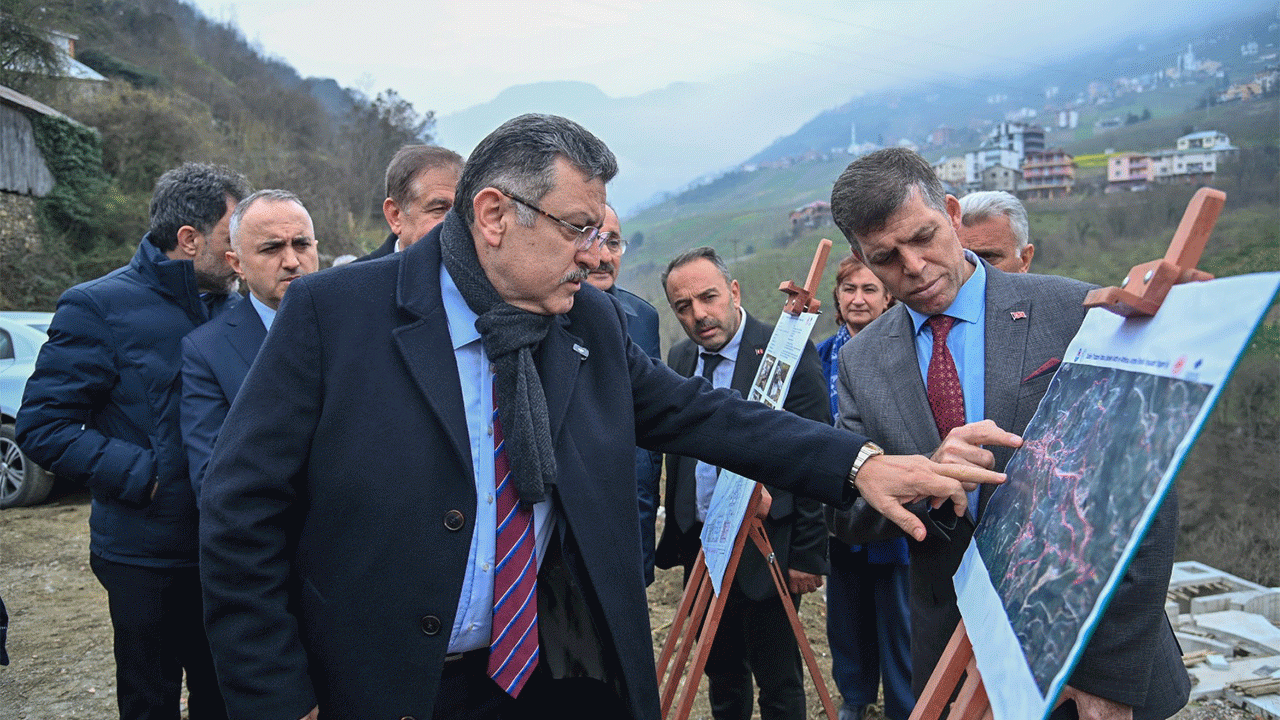 Büyükşehir’den Düzköy’e dev altyapı yatırımı