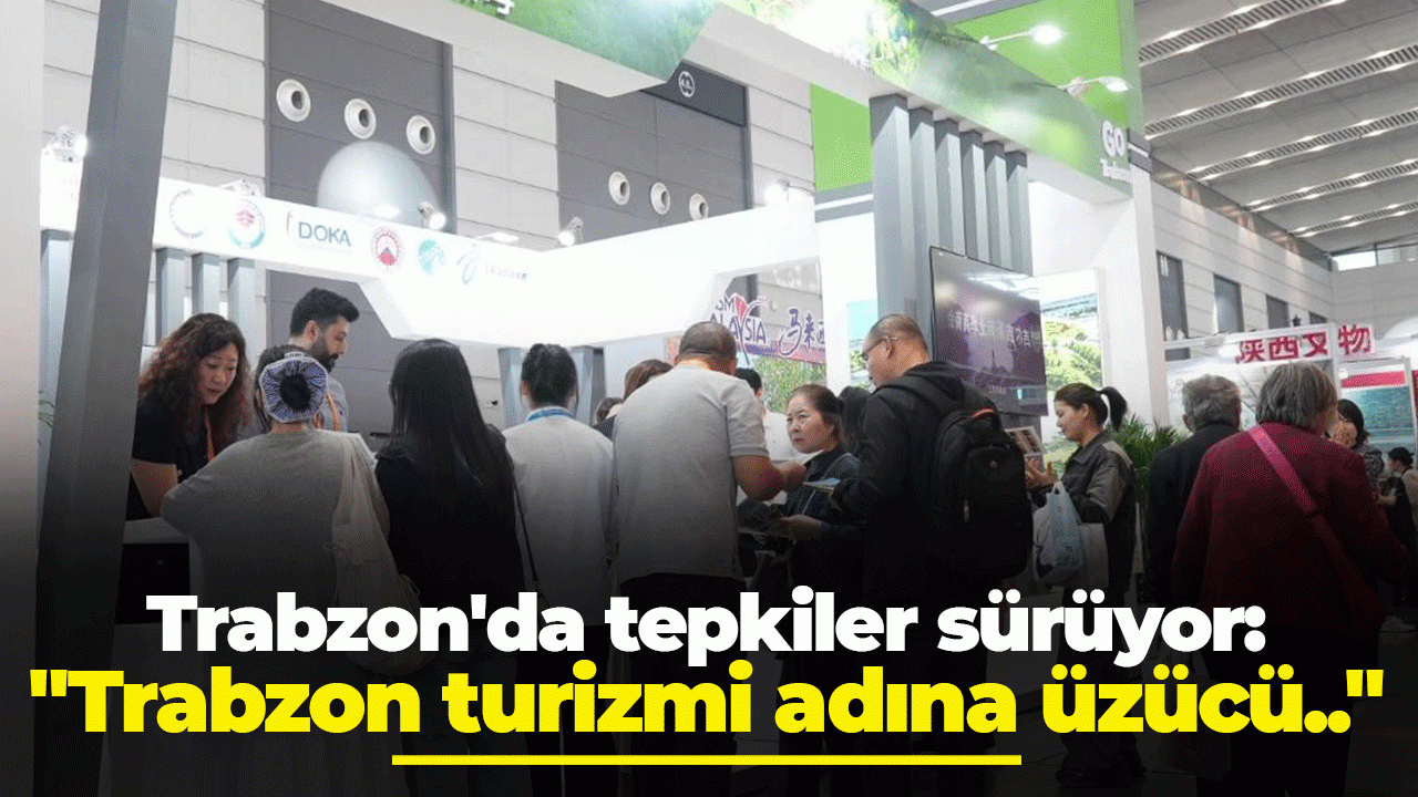 Trabzon'da tepkiler sürüyor: 