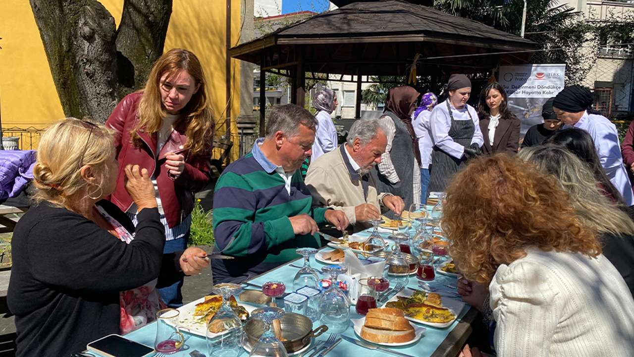Trabzon Mutfağı Avrupalı misafirleri mest etti: Karadeniz lezzetleri tanıtıldı