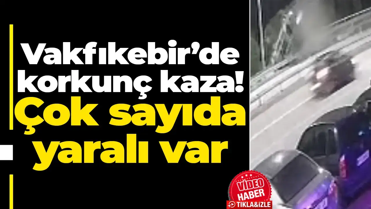 Vakfıkebir’de korkunç kaza: Çok sayıda yaralı var